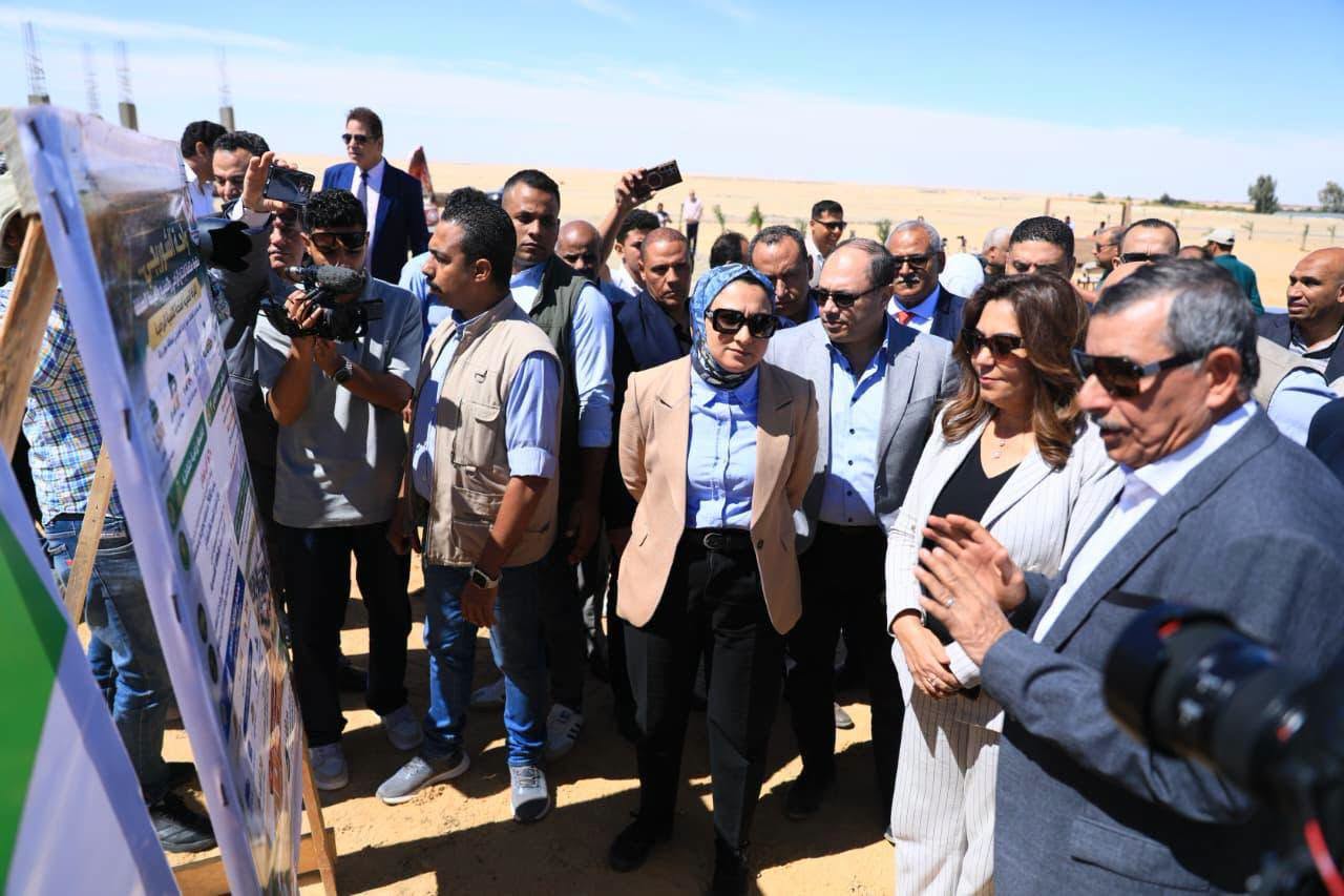 Cornerstone laid for date-processing complex in New Valley’s Shorbagy Oasis