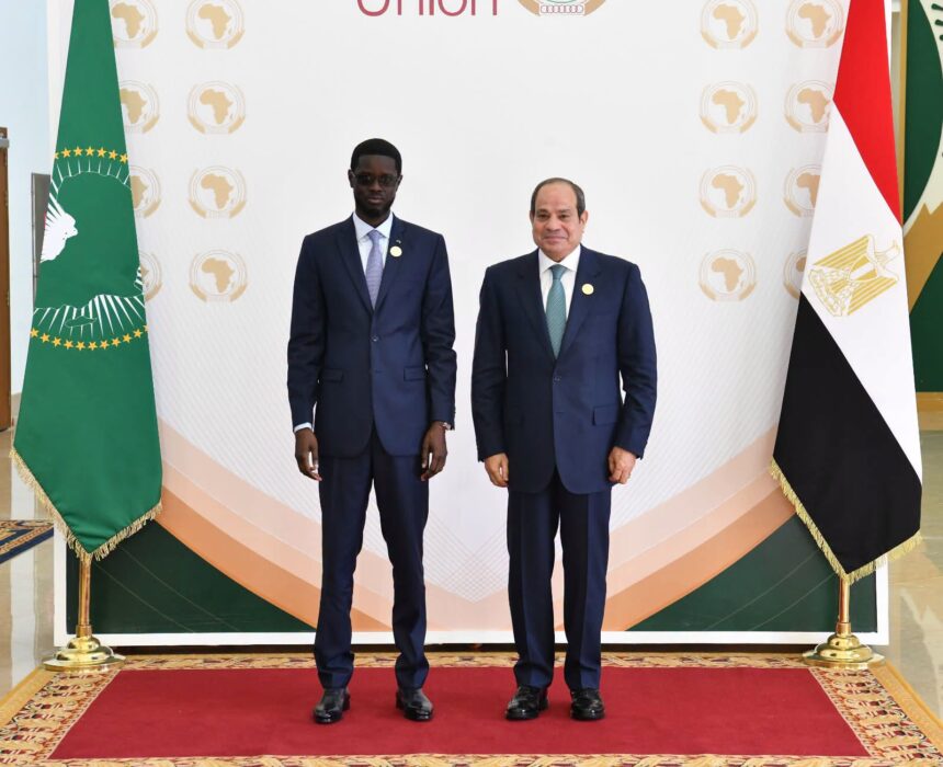 Senegal’s Faye backs Egypt’s Nile water position in talks with President Al-Sisi