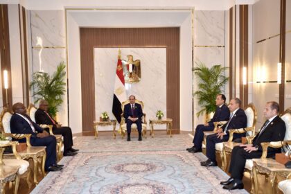Egypt's Al-Sisi discusses potential investments with Nigerian billionaire Dangote at Alamein-Africa Forum