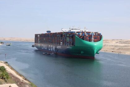 CMA CGM continues return to Suez Canal as authority reports surge in large vessel transits