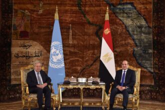 Al-Sisi, Guterres discuss Gaza, UN reform and regional de-escalation
