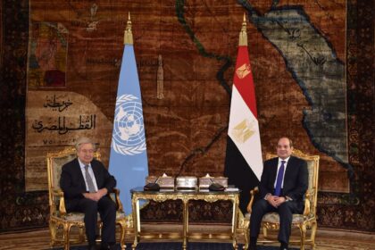 Al-Sisi, Guterres discuss Gaza, UN reform and regional de-escalation