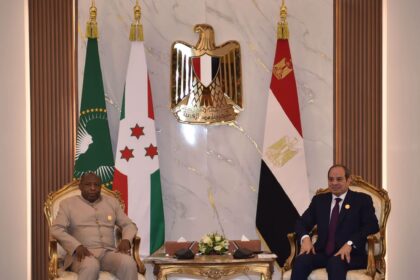 Burundian president backs Egypt's Nile water concerns as an 'existential issue' during Alamein talks