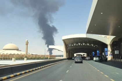 Egypt condemns strikes on Riyadh airport as fresh explosion triggers evacuation and flight grounding