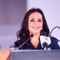 Minister of Social Solidarity Maya Morsi