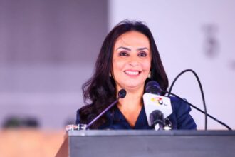 Minister of Social Solidarity Maya Morsi