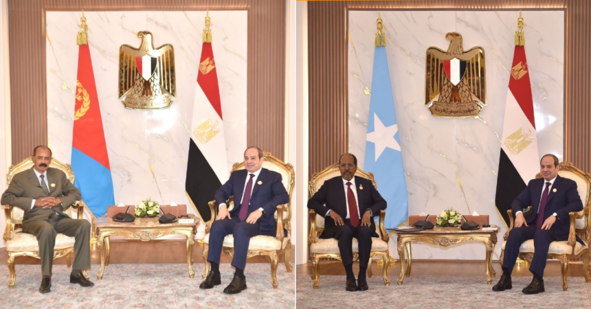 Horn of Africa security in focus as Al-Sisi meets Somali and Eritrean presidents in New Alamein