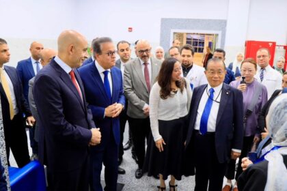 Health, Education ministers inspect Nasser Institute under Japan-backed plan for 20 technical schools