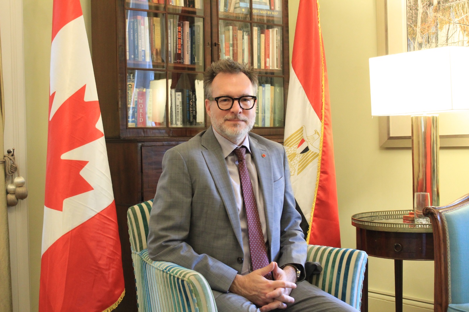Canadian Ambassador to Egypt Ulric Shannon
